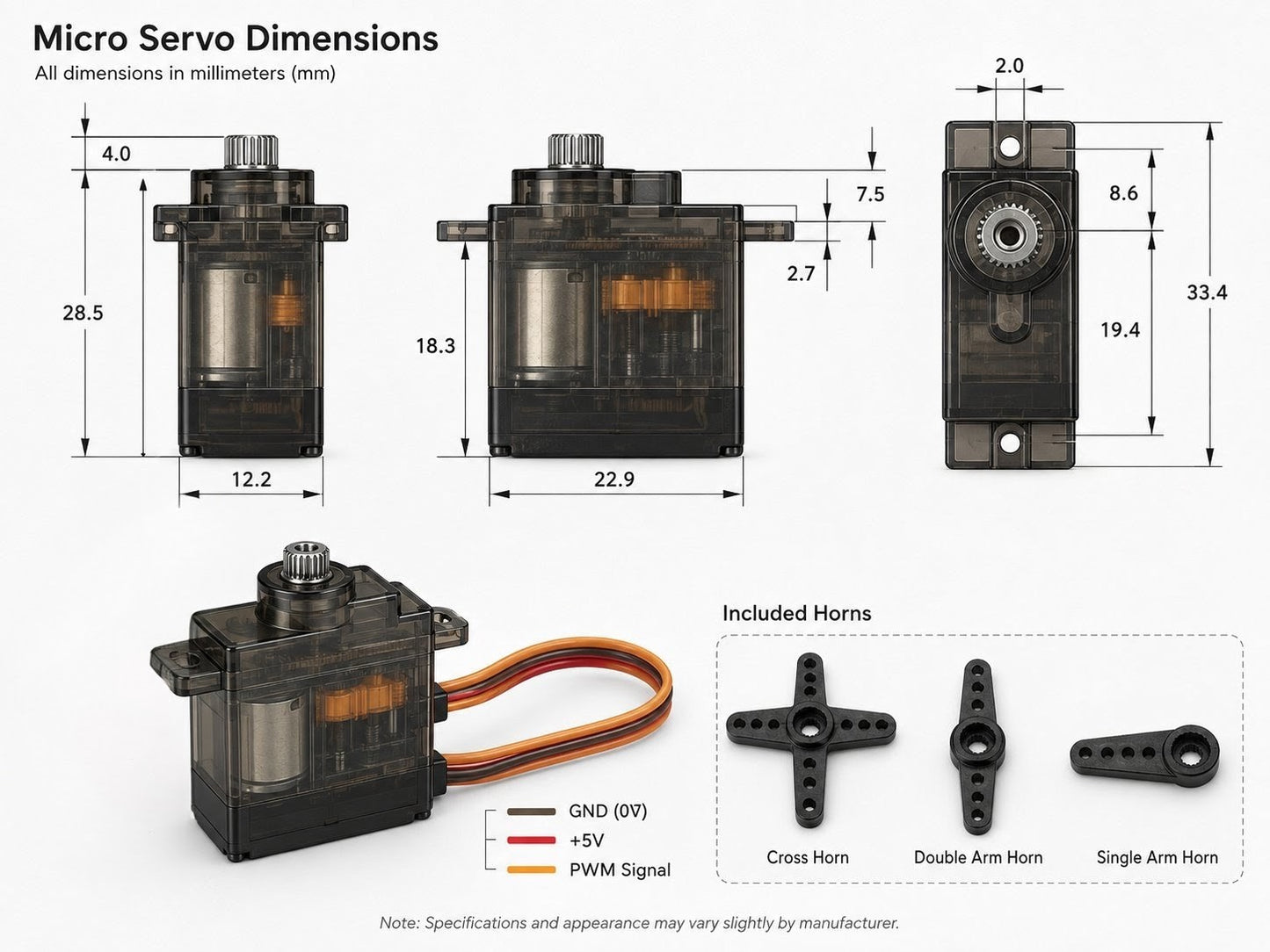 Servo Motor - MG90