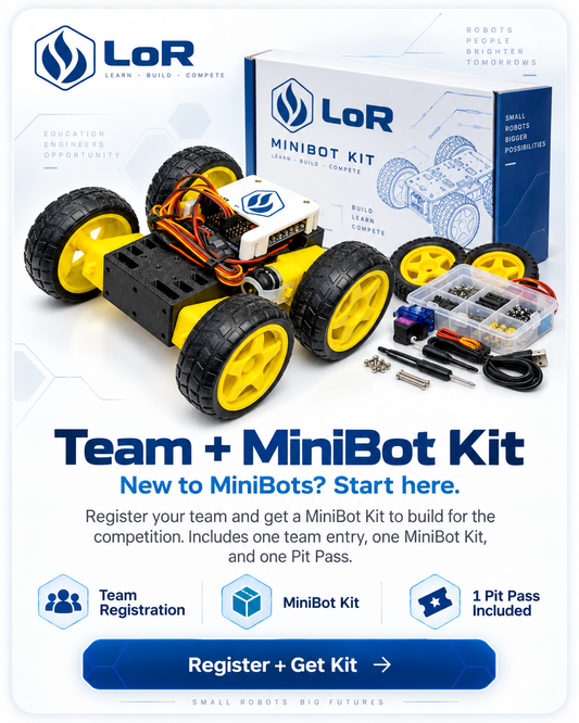 Team Registration + MiniBot Kit
